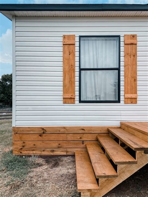 permanent skirting for mobile homes